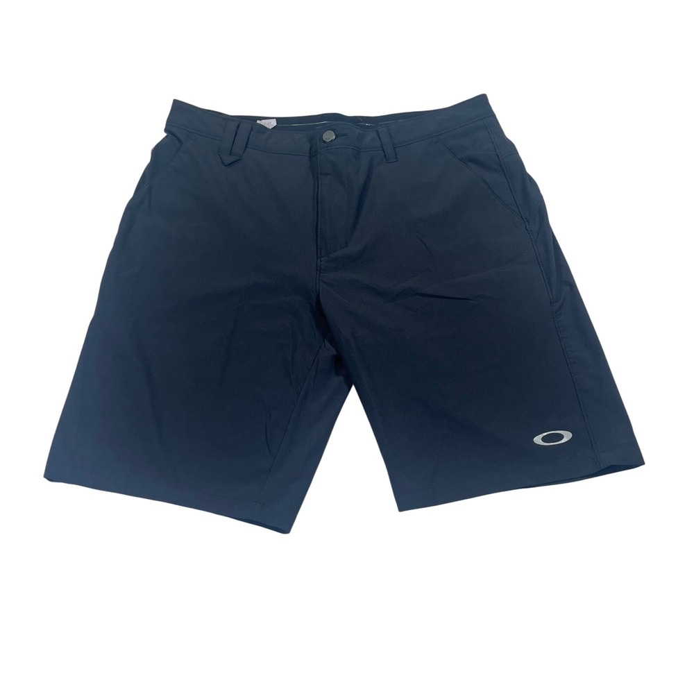 Oakley Take Pro Golf Shorts Mens 34 Black Performance Stretch Athletic Gorpcore